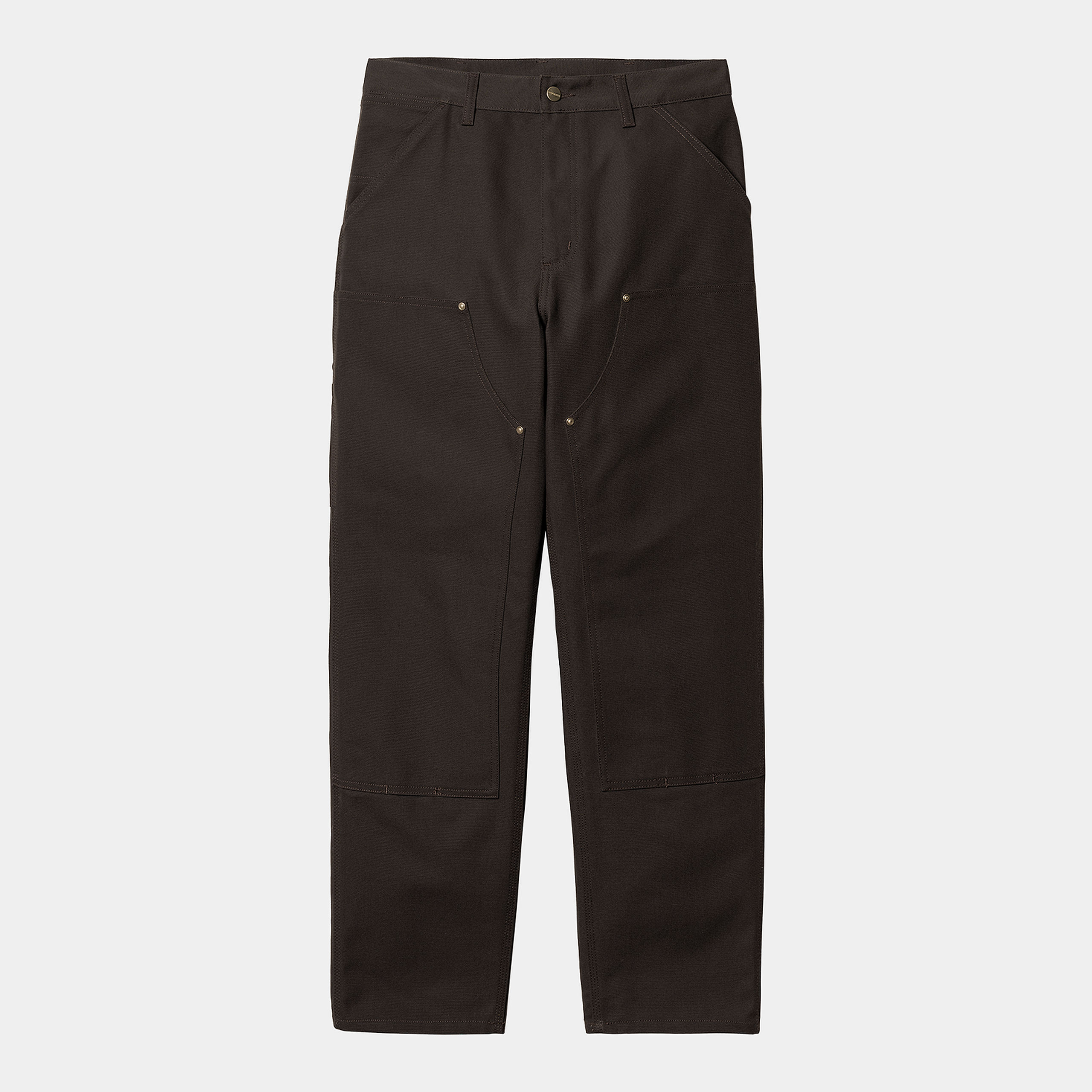 Pantalón Carhartt Wip Double Knee Pant Rigid Tobacco