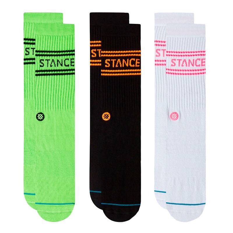 Calcetines Stance Basic 3 Pack Crew Volt