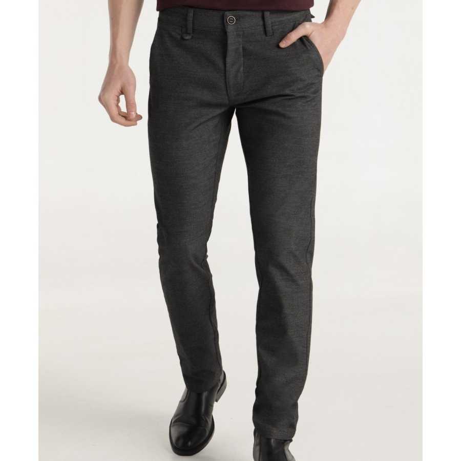 Pantalón Bendorff Regular Tejido Knit Gris