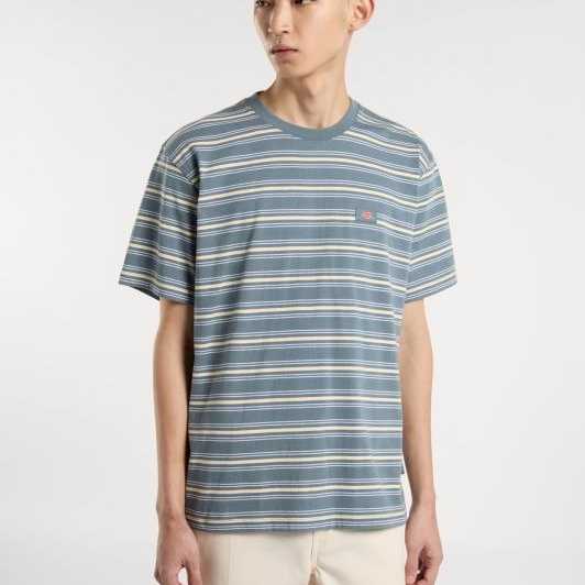 Camiseta Dickies Lewistown Stripe Stormy Weather