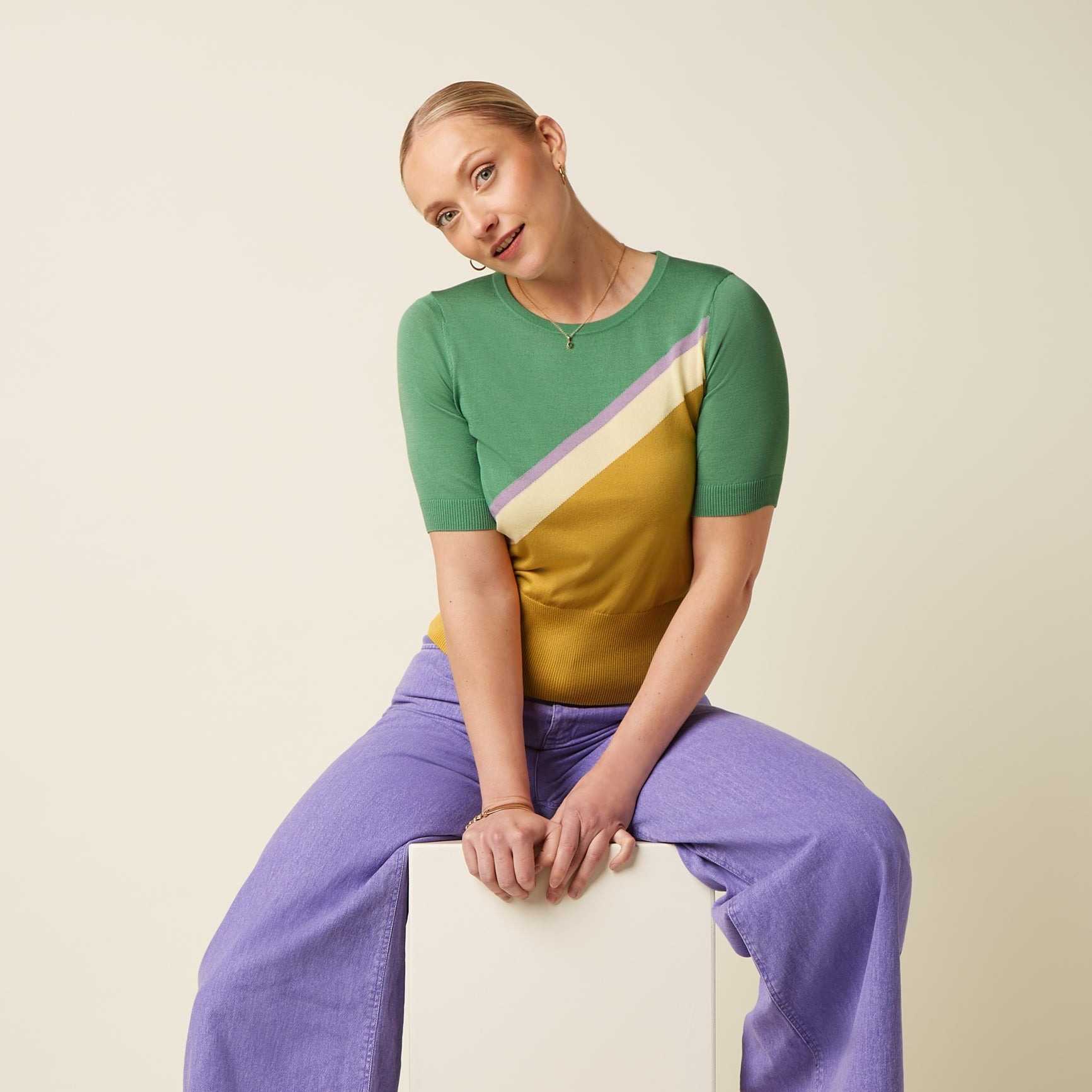 Top King Louie Agnes Top Kira Honey Yellow