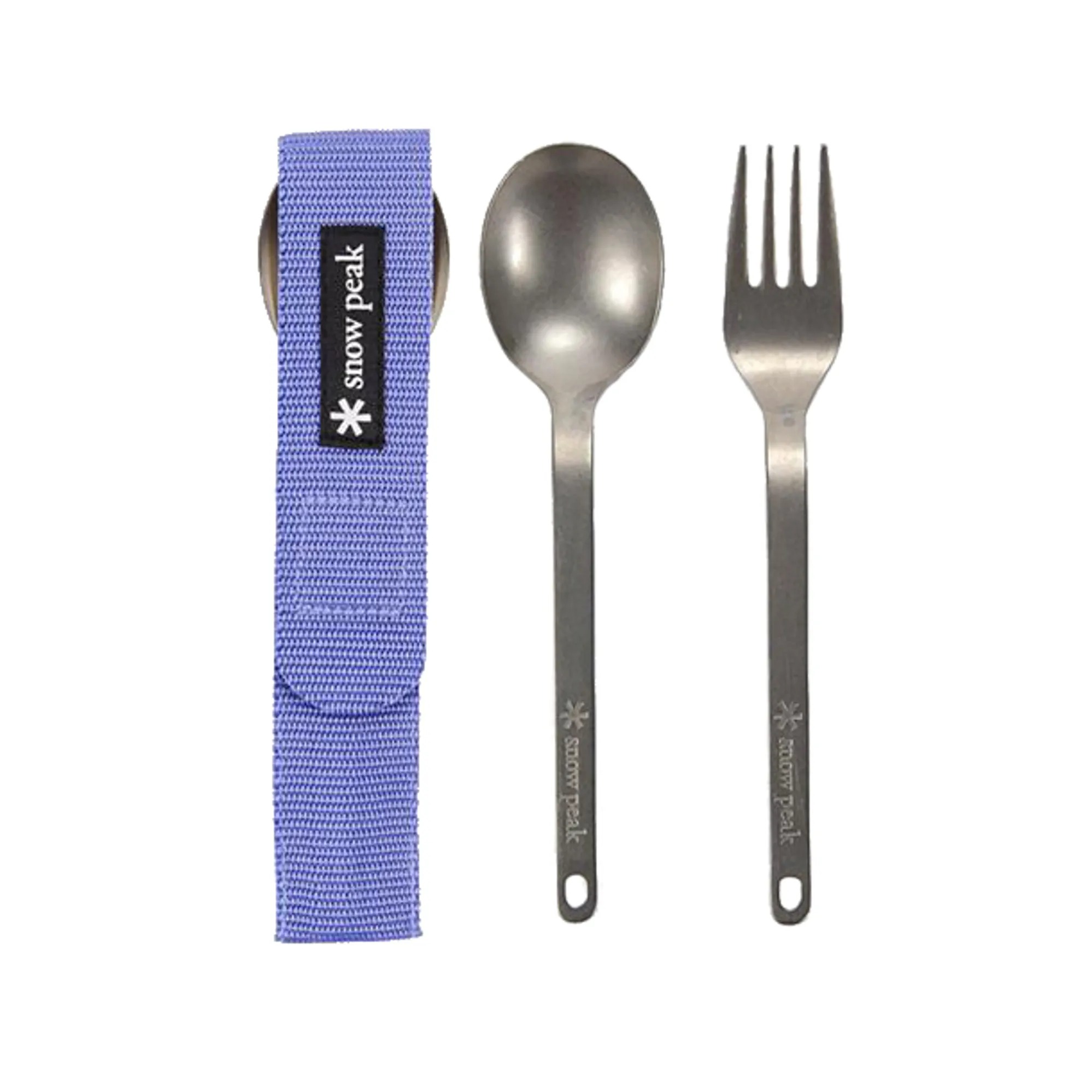 Set de Cubiertos Snow Peak Cutlery Waper Buki Purple
