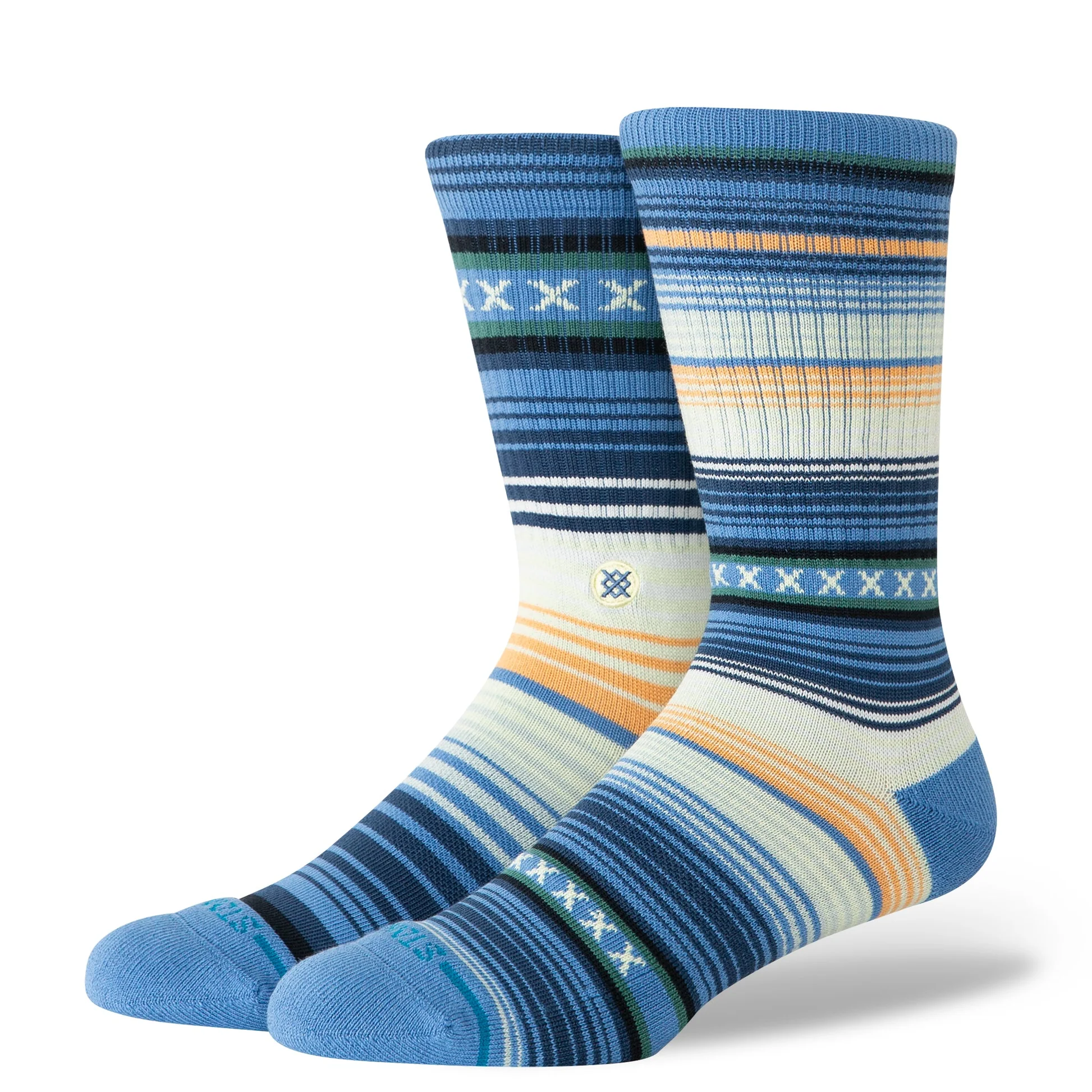Calcetines Stance Curren ST Crew Capri Blue