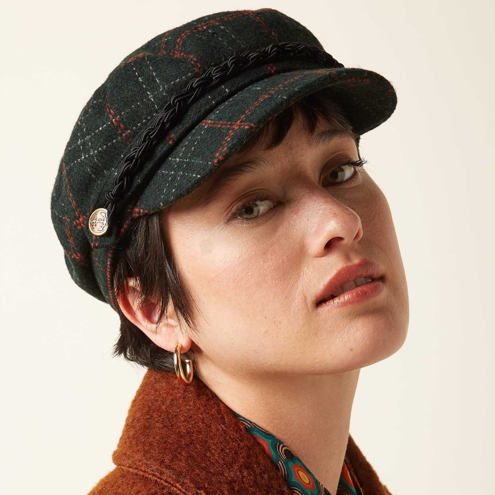 Gorra King Louie Sailor Cap Tweedy Sycamore Green