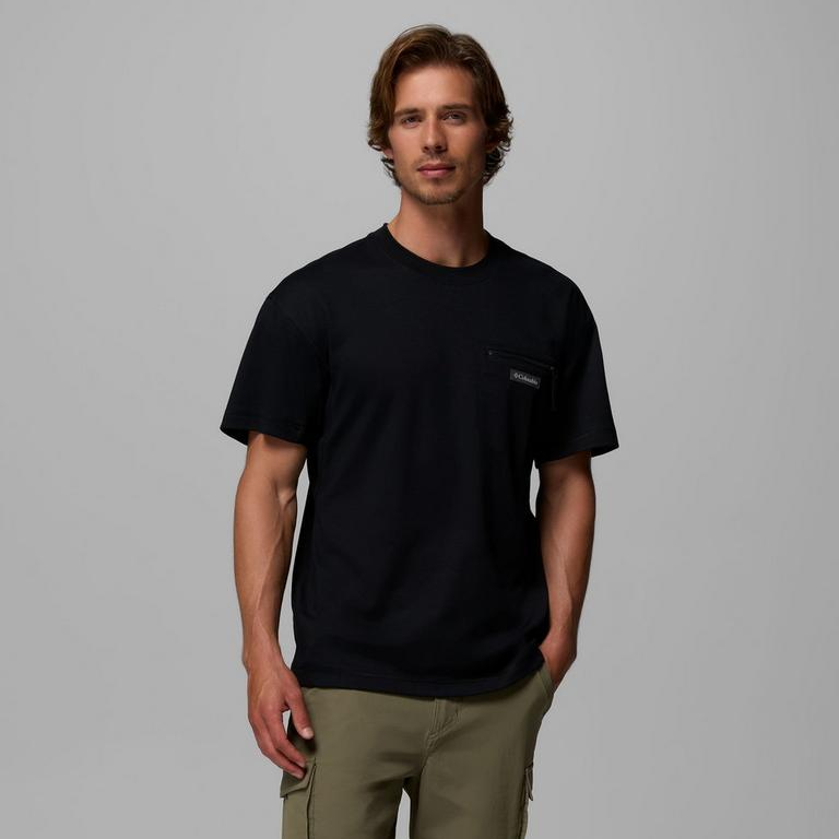 Camiseta Columbia Echo Passage SS Crew Black