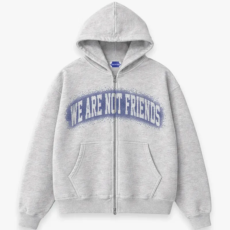 Sudadera WANF Pixel Logo Hoodie HGrey