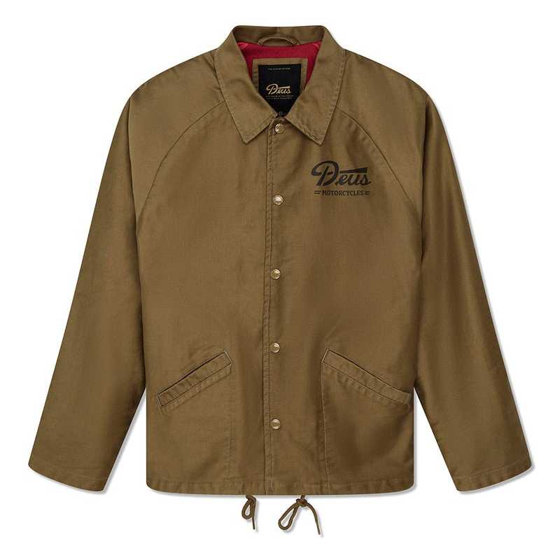 Cazadora Deus Ex Machina Silos Mechanic Bronze Brown