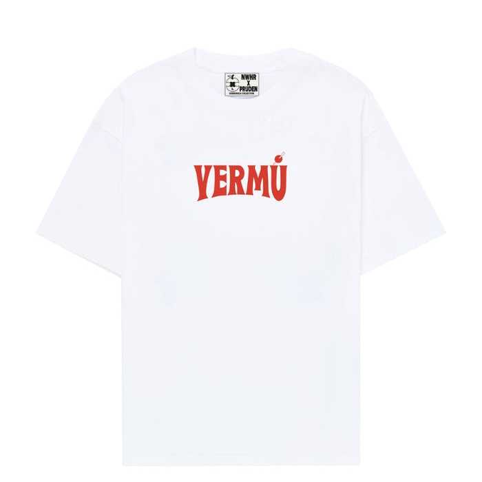 Camiseta NWHR x Pruden Vermú Blanca