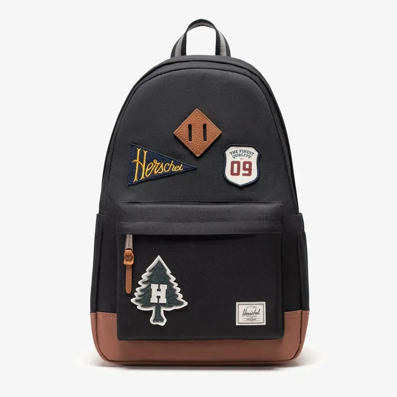Mochila Herschel Heritage Backpack-Patches Black