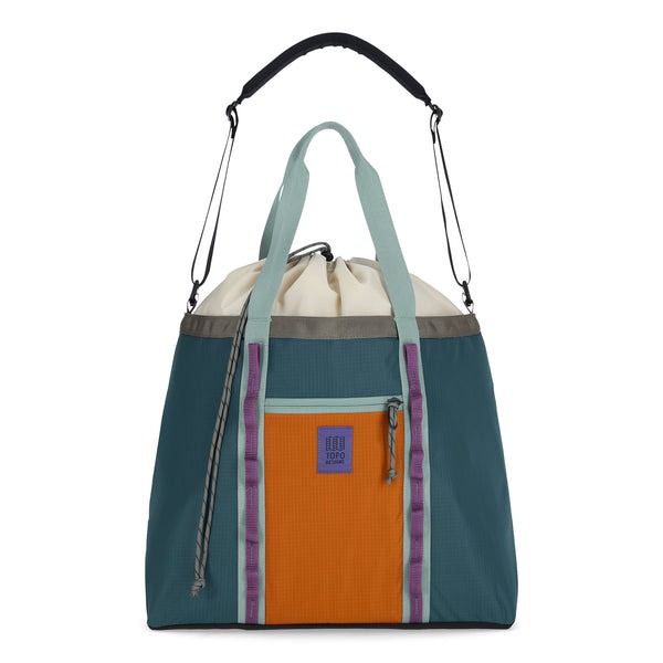 Tote Bag Topo Designs Mountain Utility Pond Blue Spice