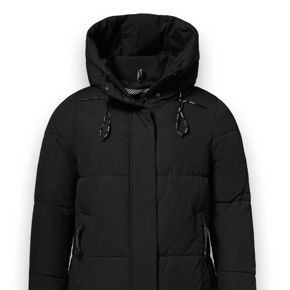 Cazadora Parka District Dumbbell Black