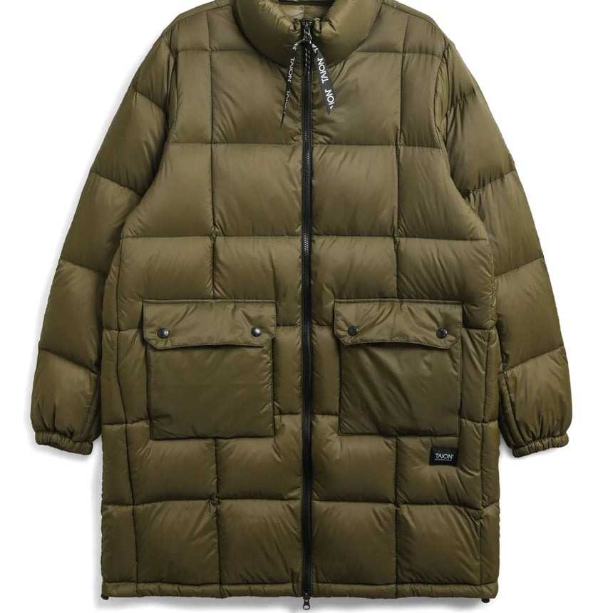 Parka de Pluma Taion 102VZMT Long Volume Down Olive