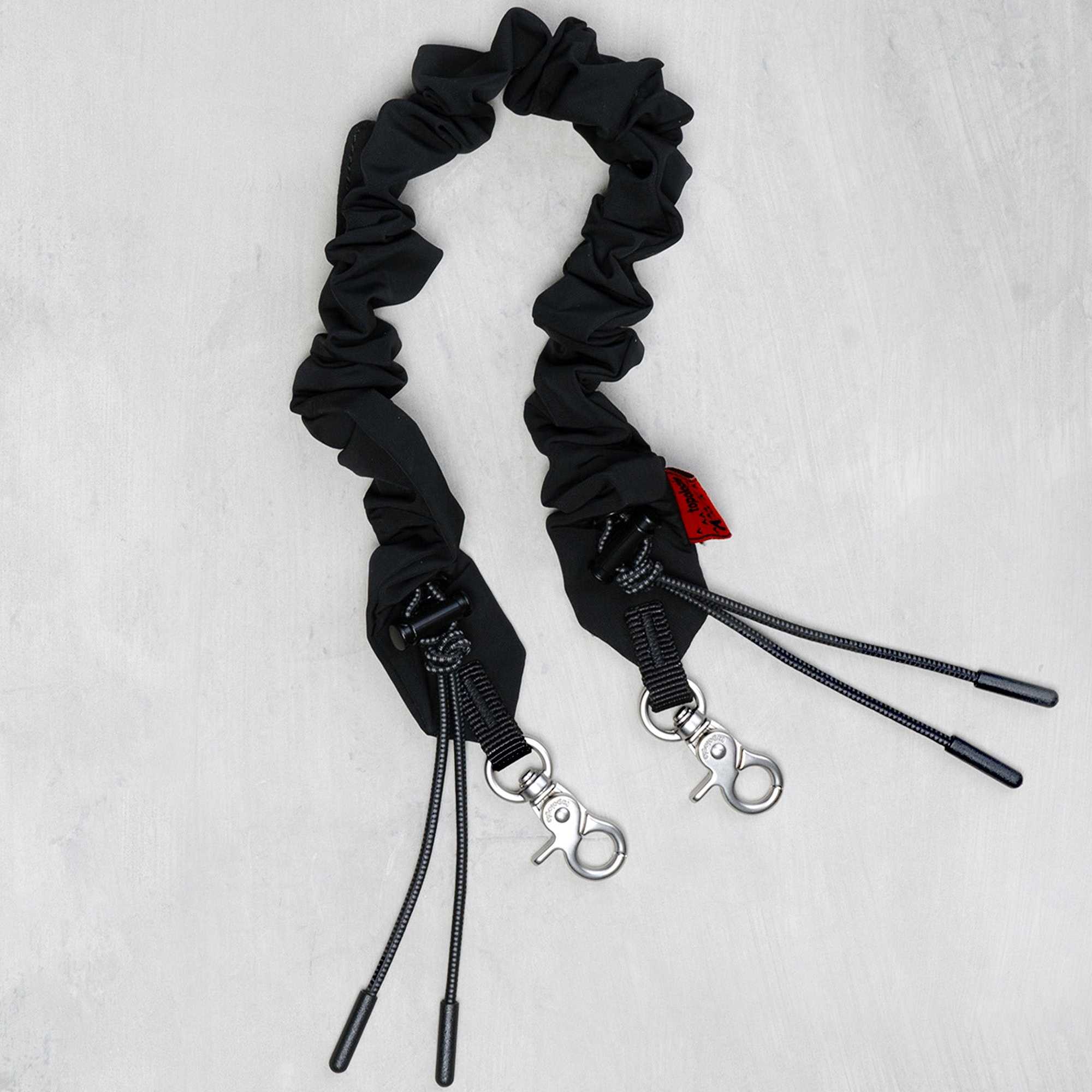 Correas Straps Topologie Bungee Wrist Strap Black Satin