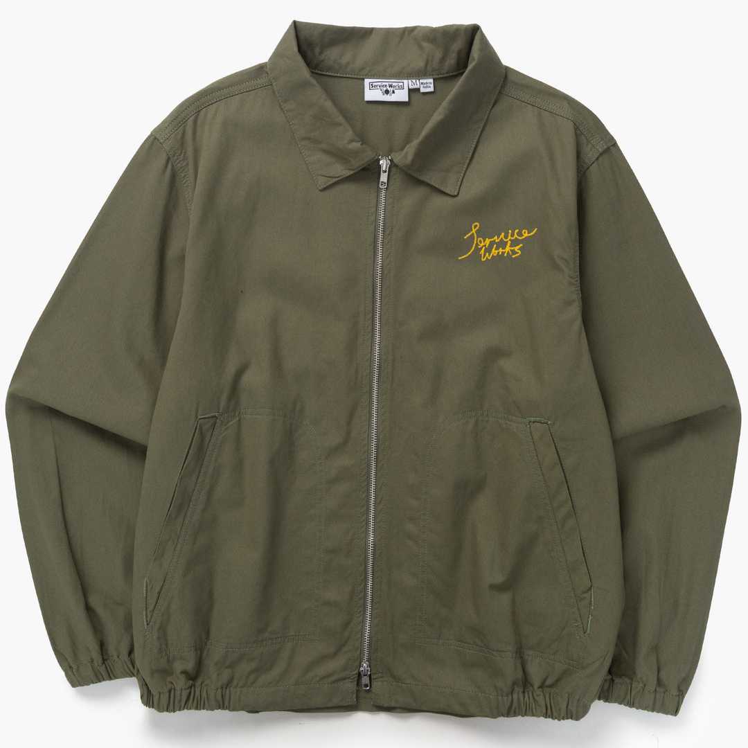 Cazadora Service Works Twill Work Jacket Olive