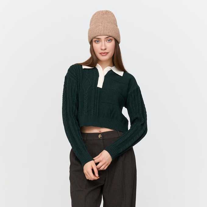 Jersey 24Colours Cuello Polo Green