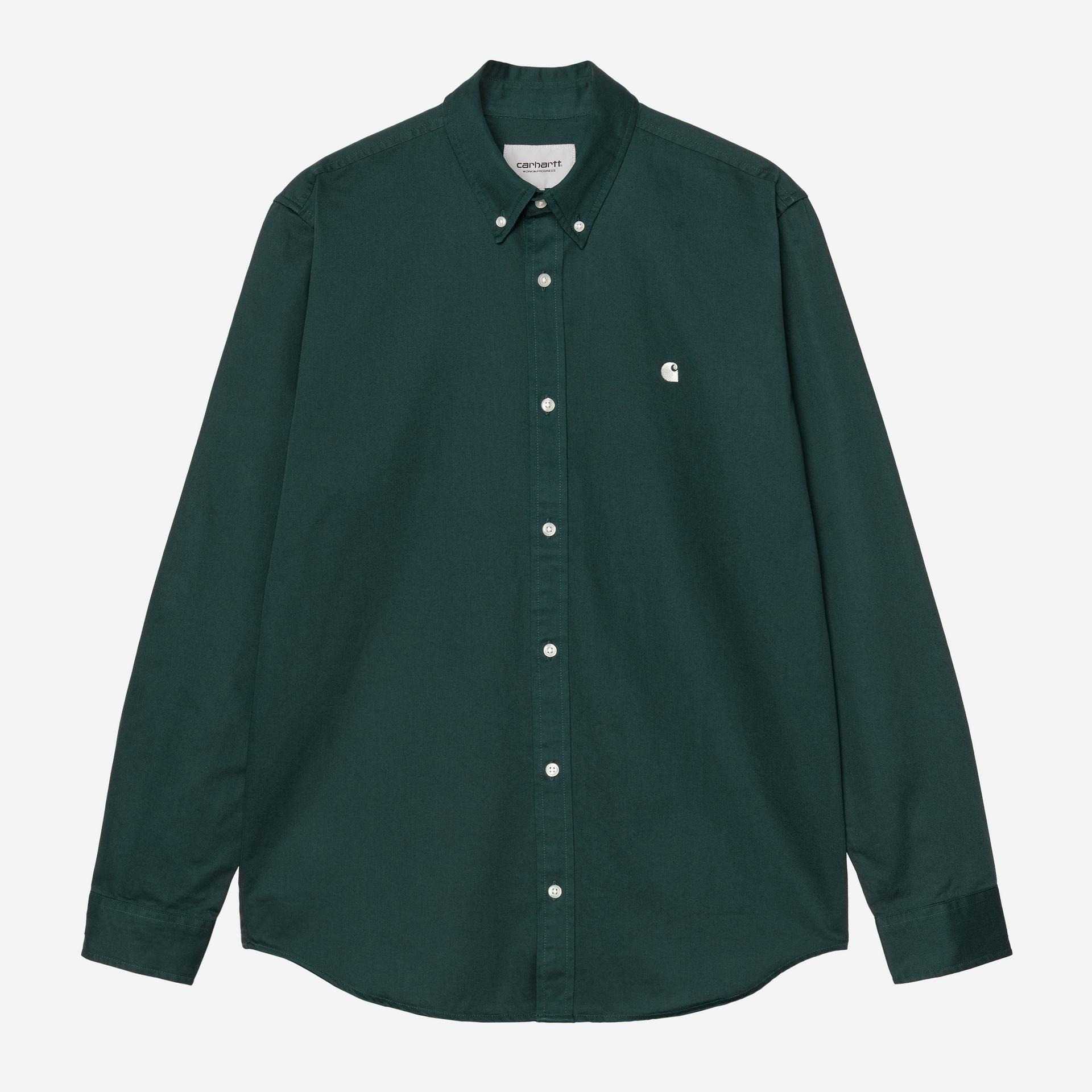 Camisa Carhartt Wip Madison Dark Fir/Wax