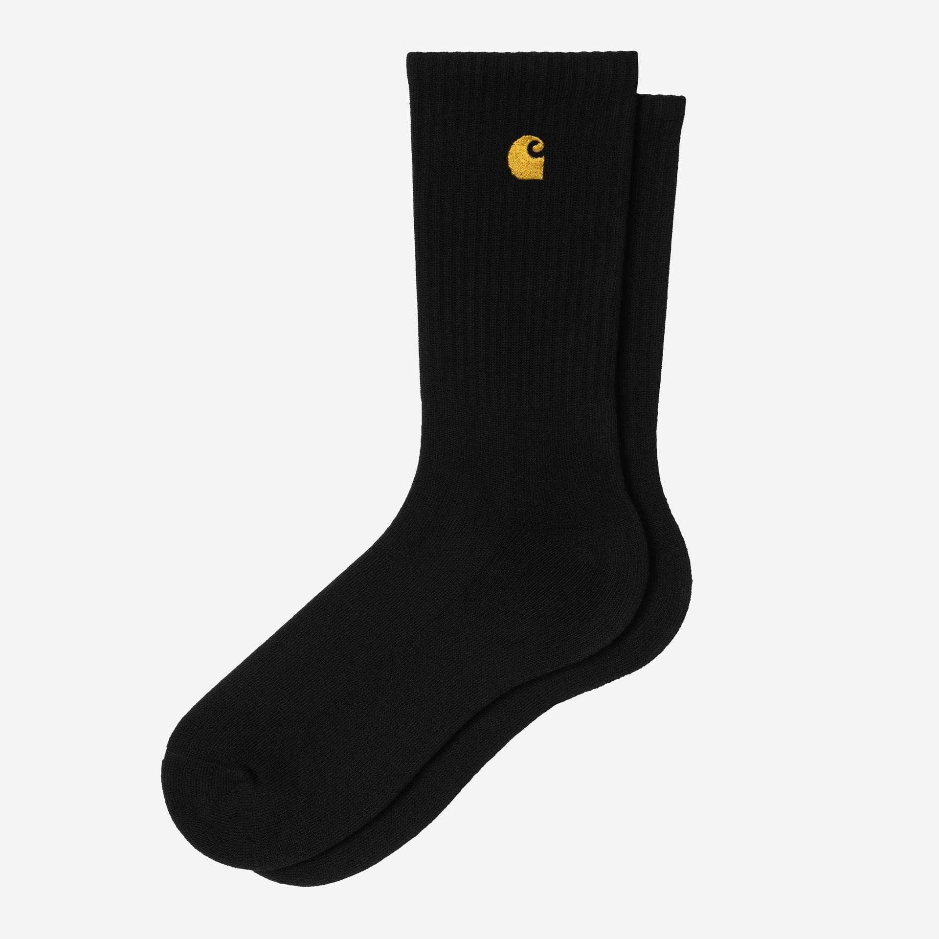 Calcetines Carhartt Wip Chase Black/Gold