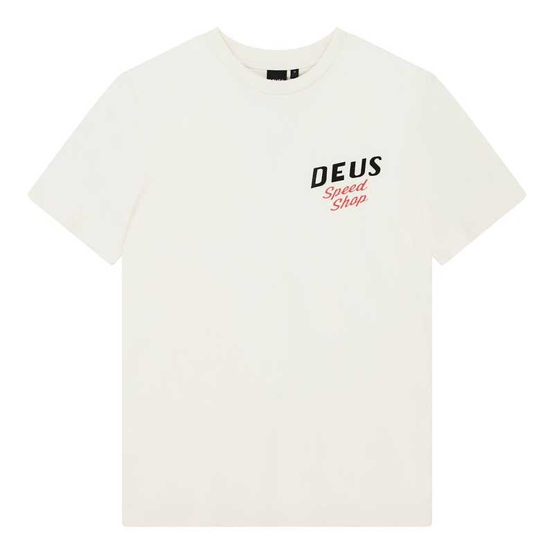 Camiseta Deus Ex Machina Dogleg Tee Dirty White