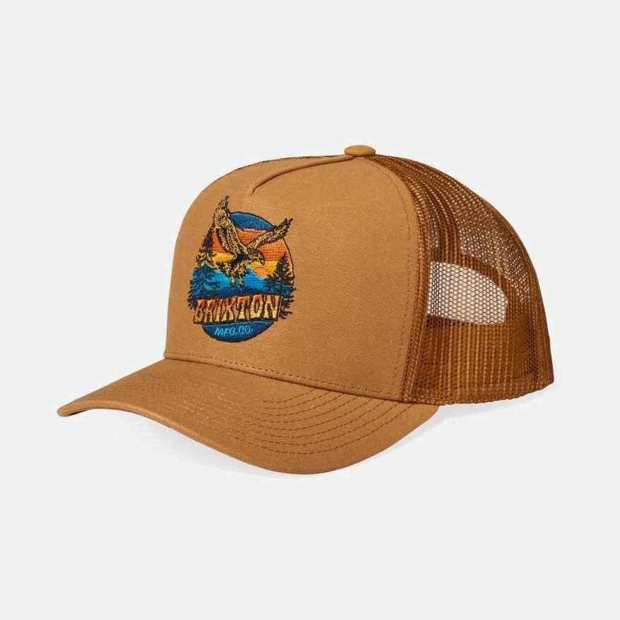 Gorra Brixton Ridgewood Netplus Trucker Hat Copper