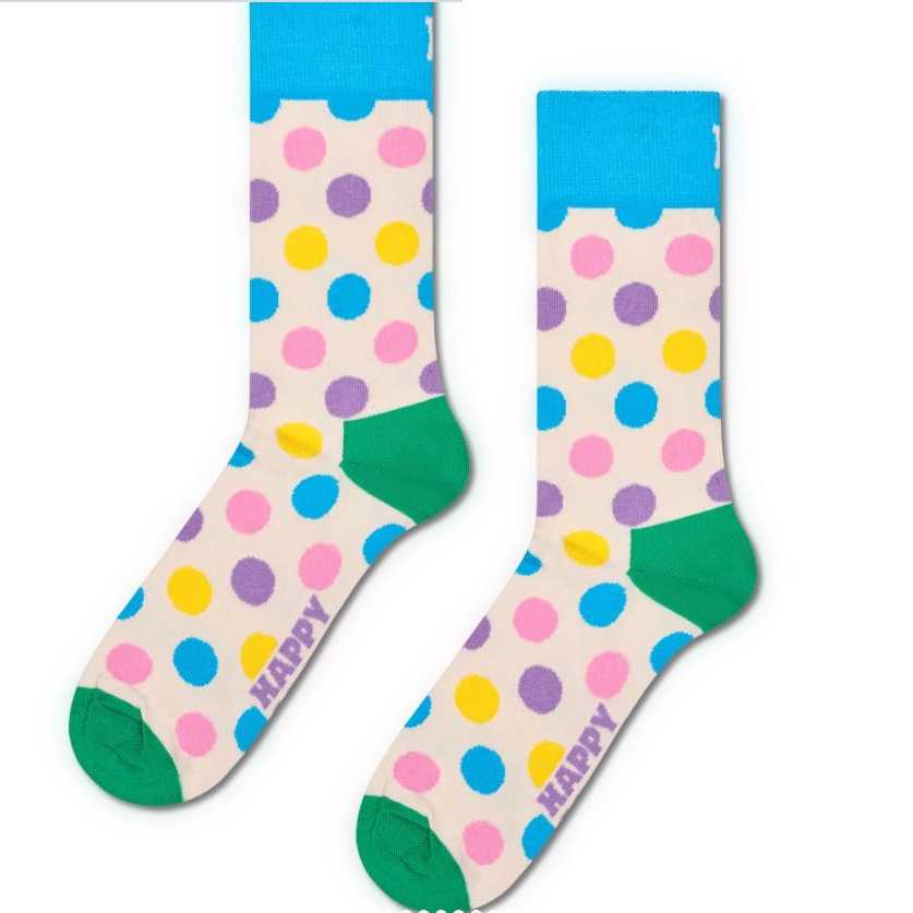 Calcetines Happy Socks Big Dot Sock White