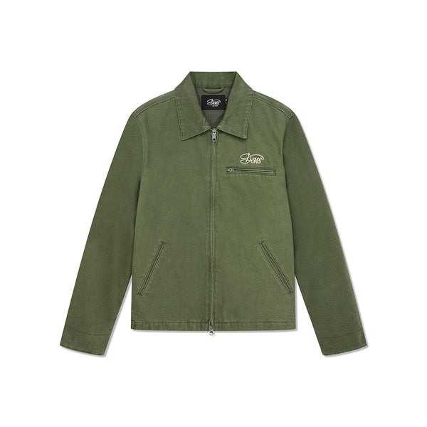 Cazadora Deus Ex Machina Workwear Overdye Cypress Green