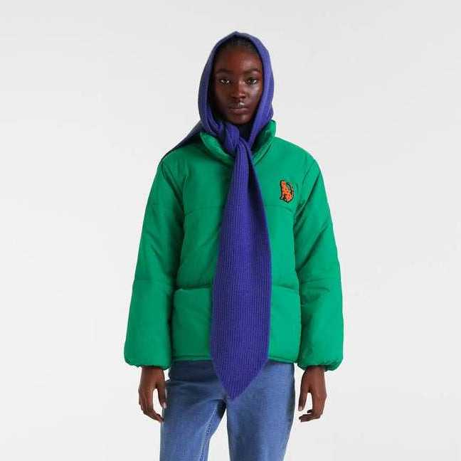 Puffer Compañía Fantástica Detalle Jaguar Verde