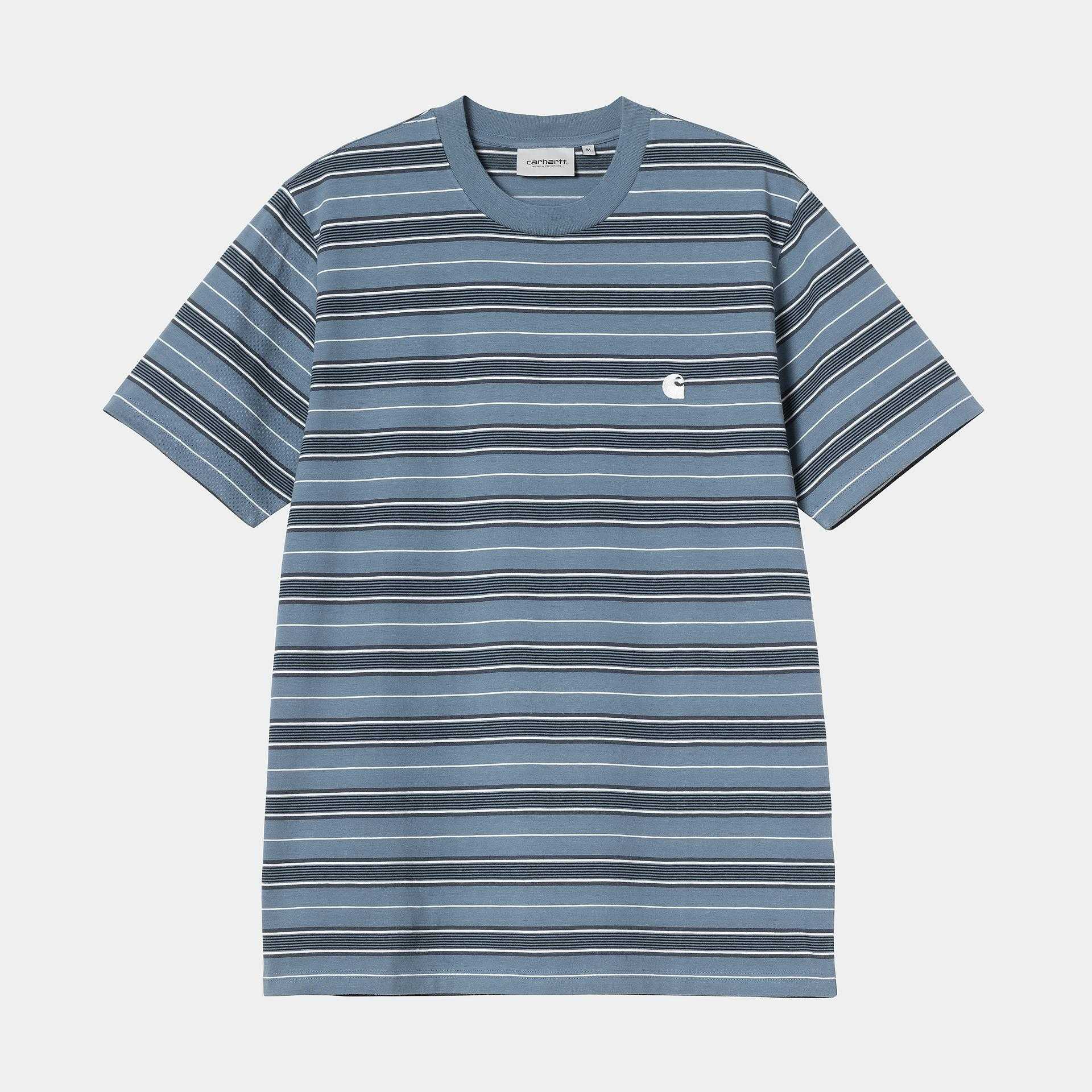 S/S Bronson T-Shirt Bronson Stripe, Icesheet