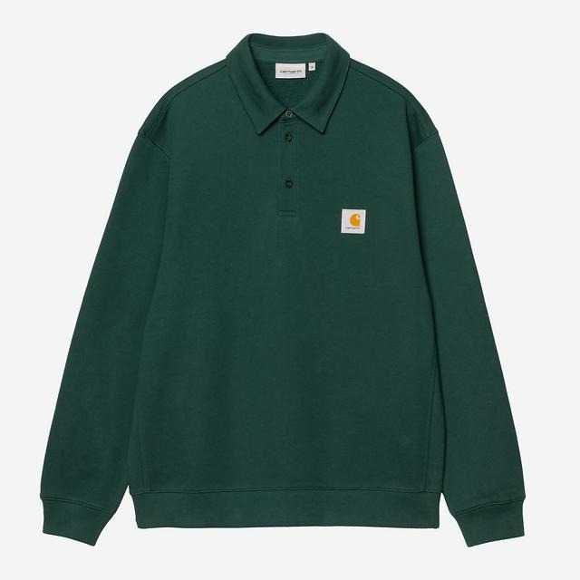Polo Carhartt Wip Sweat Dark Fir