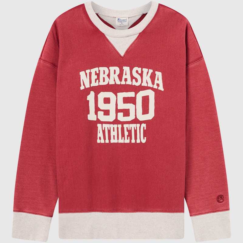 Sudadera Champion Athletic Team Crewneck 50’ Red