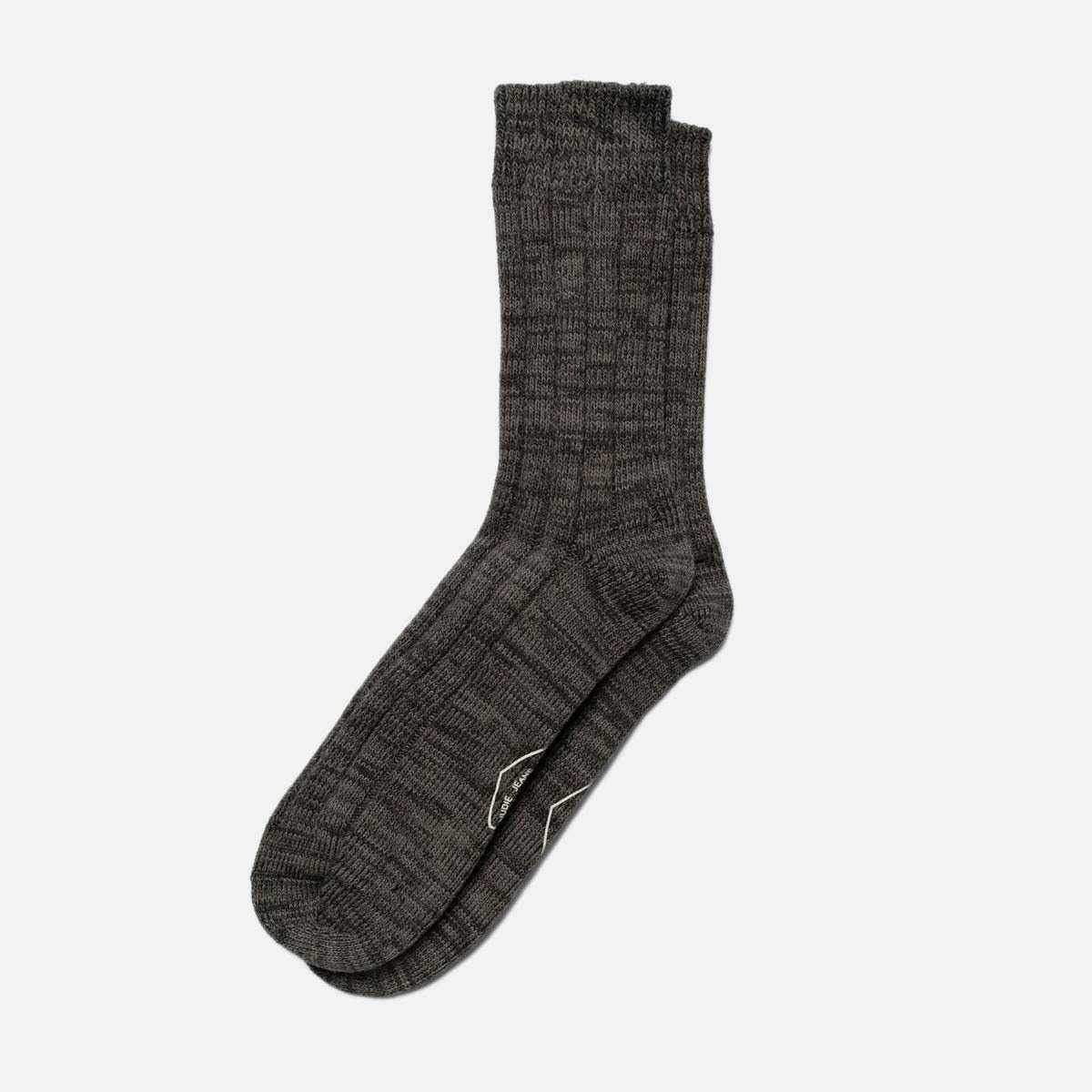 Calcetines Nudie Jeans Rib Socks Antracite