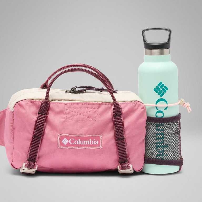 Riñonera Columbia Echo Mountain Hip Pack Rosette, Dark Stone, Moonvista