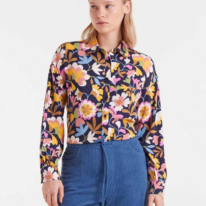 Camisa Compañía Fantástica Baboushka Flowers