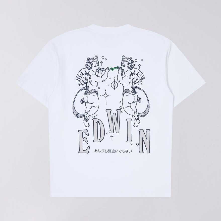 Camiseta EDWIN Angels White