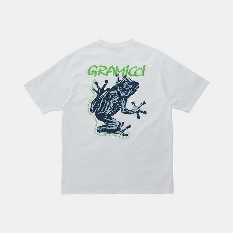 Camiseta Gramicci Sticky Frog White