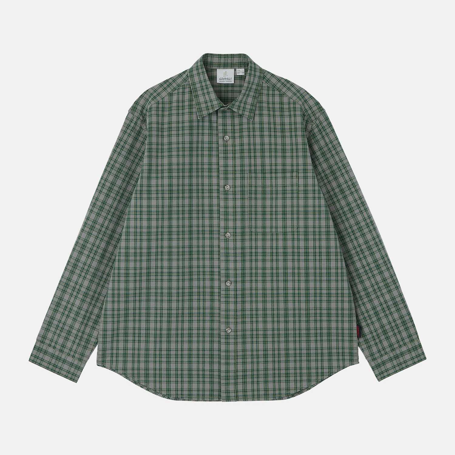 Camisa Gramicci Heavy Weight Checkered Forest