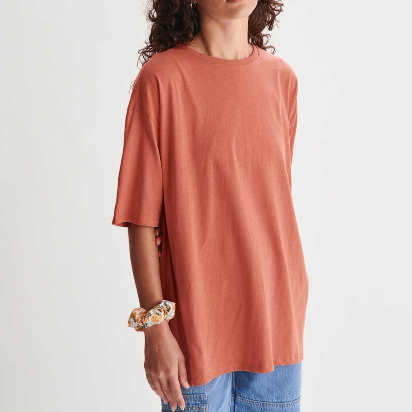 Camiseta Oversize 24Colours Rosé