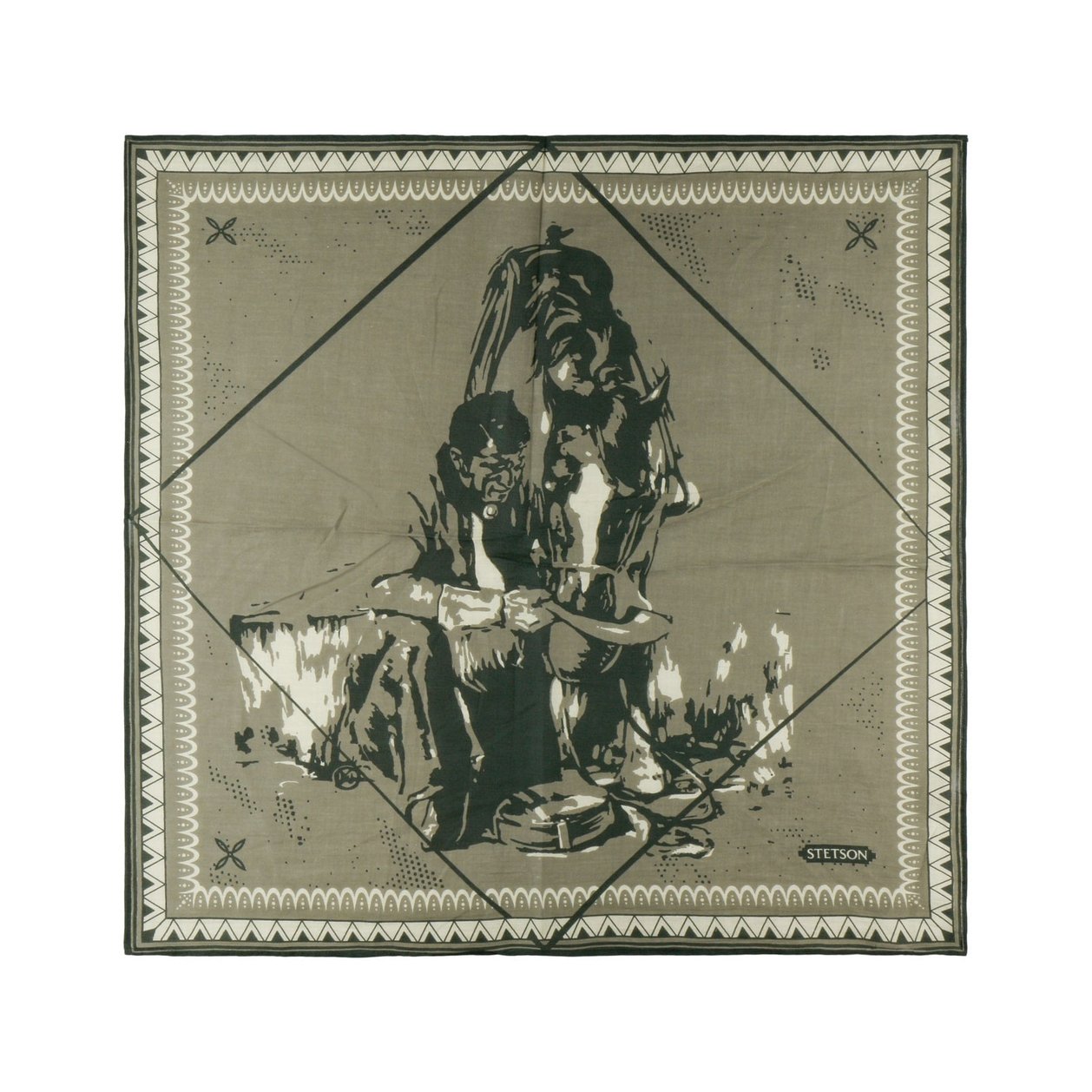 Bandana Stetson Last Drop Verde