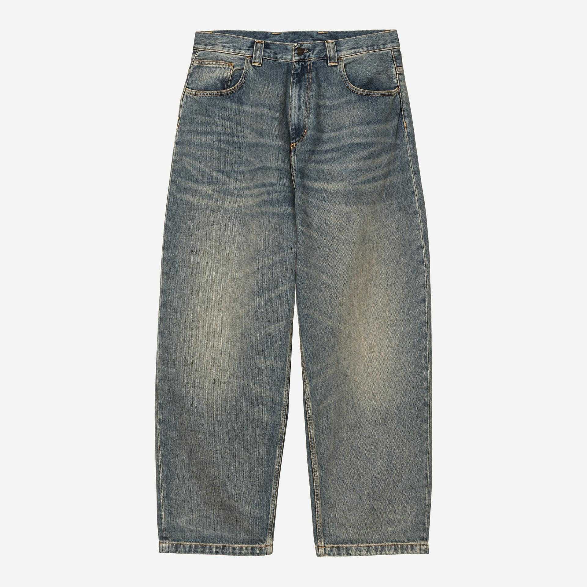 Pantalón Carhartt Wip Brandon Blue Worn Used Wash
