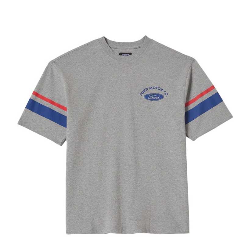 Camiseta Brixton Ford Truck Country Heather Grey
