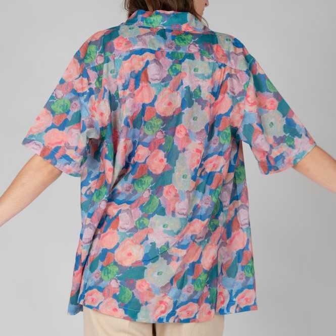 24Colours Blusa Oversize Blue