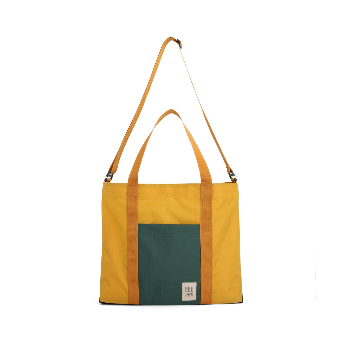 Tote Bag Topo Designs Mountain Essential Tote Mustard/Forest