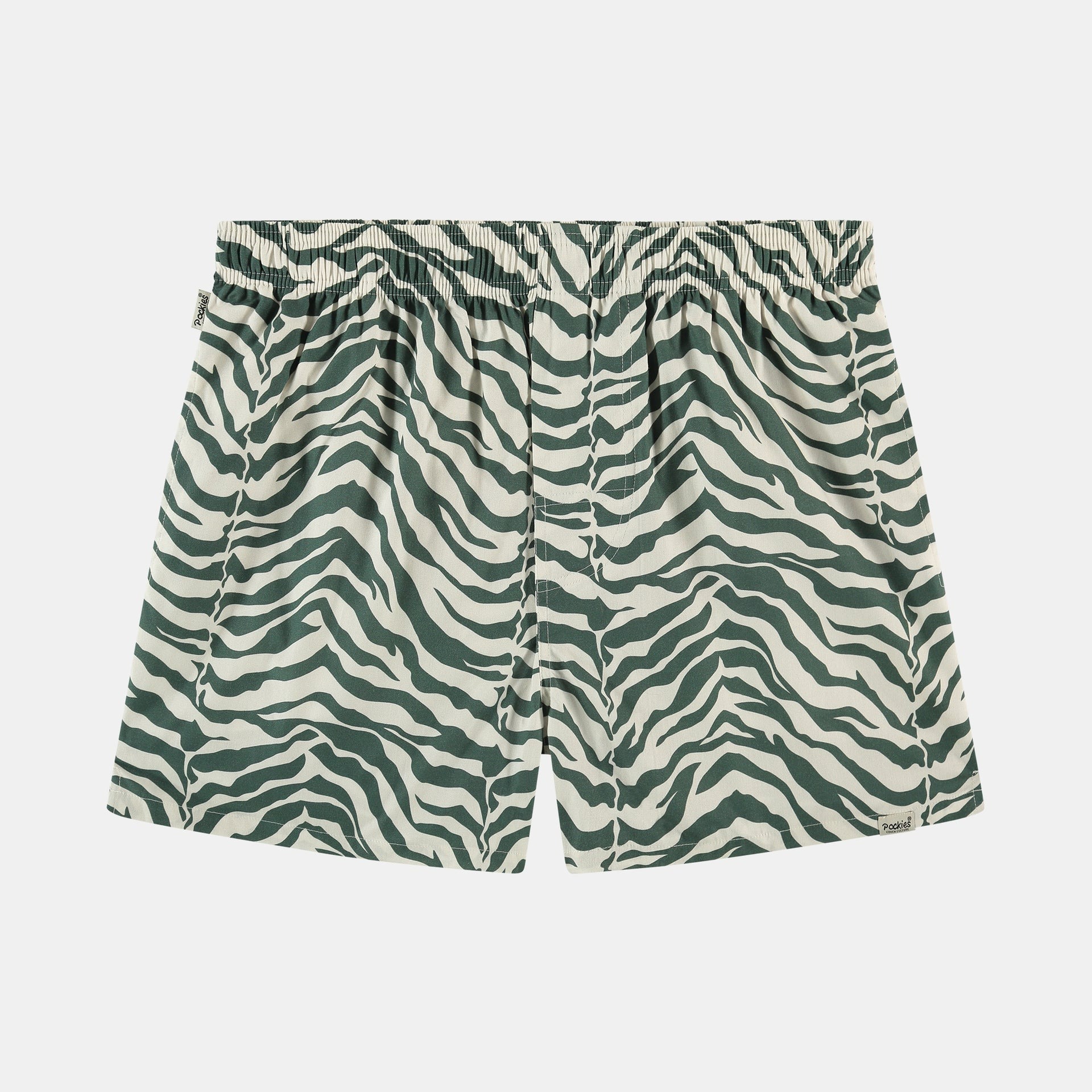 Boxer Short Pockies Green Tiger