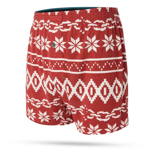 Calzoncillos Stance Boxer ButterBlend Break The Season Red