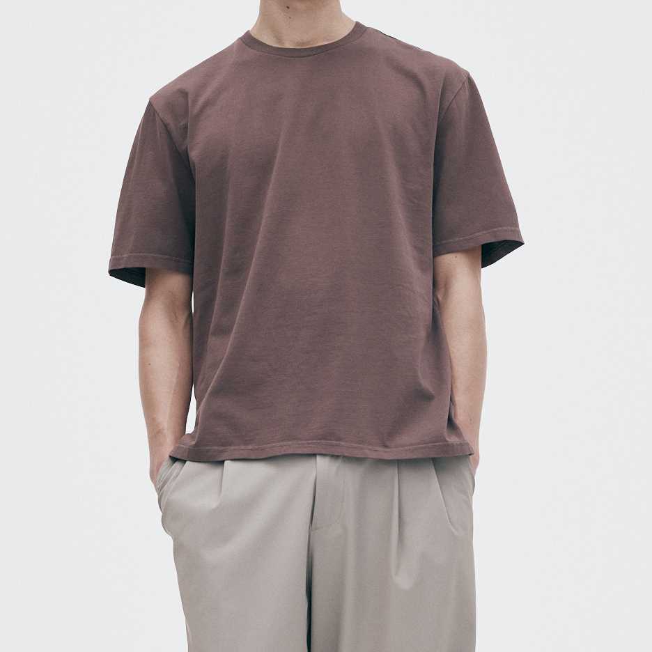 Camiseta Unfeigned Basic T-Shirt Cacao
