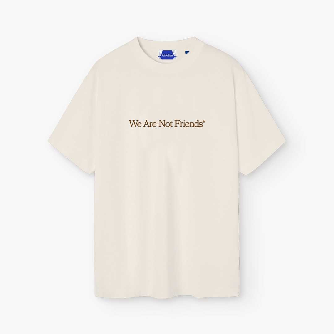 Camiseta WANF WANF Studio T-Shirt Cream