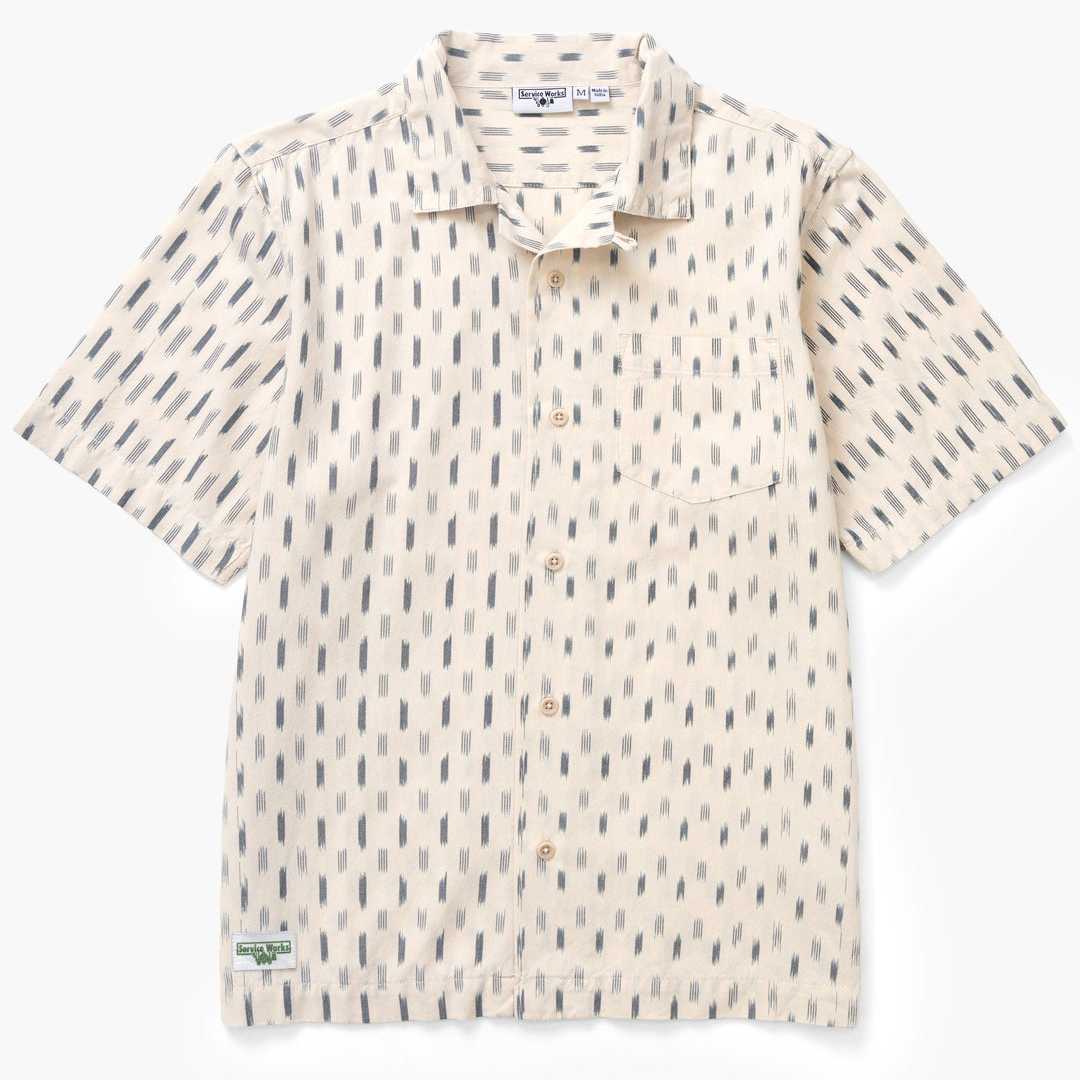 Camisa Service Works Ikat Shirt White