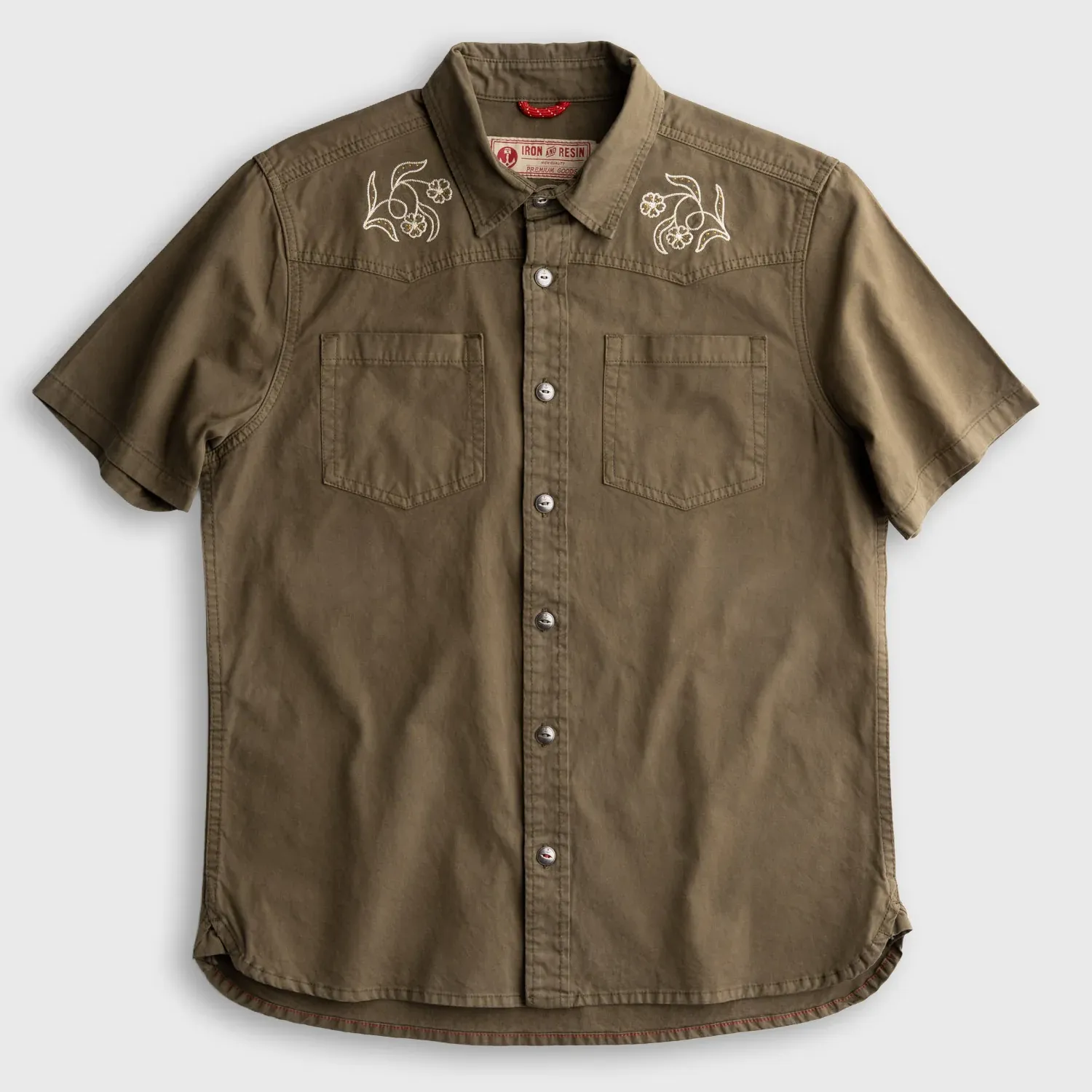 Camisa Iron&Resin Westy Shirt Light Khaki
