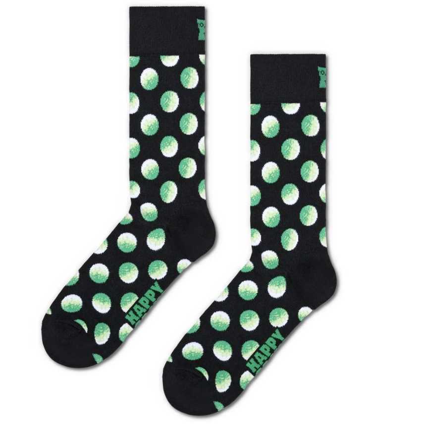 Calcetines Happy Socks Faded Big Dot Socks Black