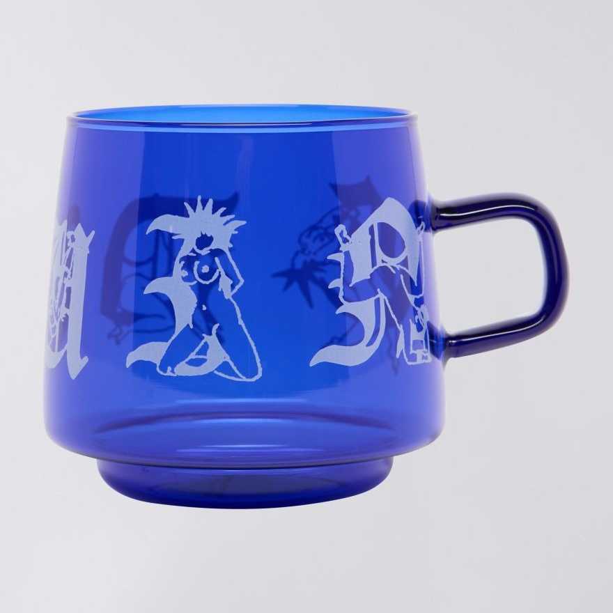 Taza Edwin Cristal Gothic Ladies Azul