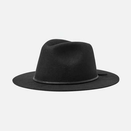 Sombrero Brixton Wesley Packable Fedora Black
